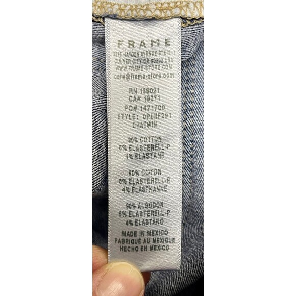 FRAME DENIM Le High Flare, Chatwin, Sz 30 - Picture 7 of 8